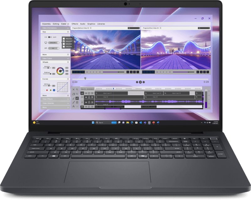Dell Precision 16 Mobile | Intel Core Ultra 7 265H | 512GB SSD | NVIDIA RTX PRO 500 4GB | Ubuntu Linux