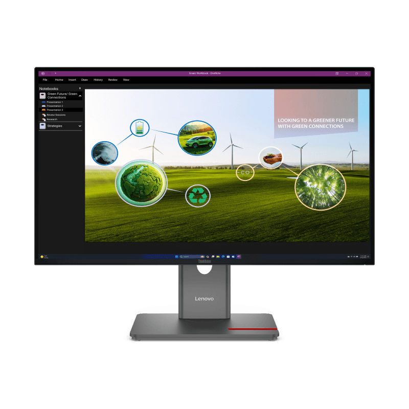Monitor Lenovo ThinkVision P27Q-40 | 27" QHD 2560×1440 | IPS | PN: 64A7GAT6EU